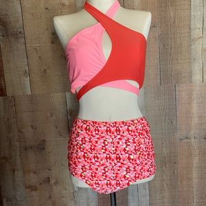 Aerie Gold Shimmer Bikini Bottom